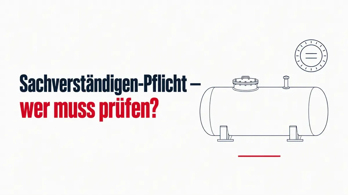 Grafik: Sachverständigen-Pflicht — wer muss prüfen? Ratgeber vom WHG-Fachbetrieb Ingensiep & Schallenberg